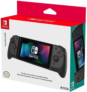 HORI Split Pad Pro (Schwarz) Handheld Controller für Nintendo Switch - Offiziell Lizenziert für 39,99 EUR inkl. VSK #DE